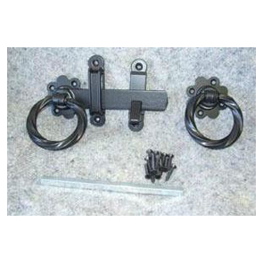WHOLESALE CASE 5 OLD FASHIONED TWISTED RING GATE LATCH