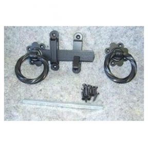 OLD FASHIONED TWISTED RING GATE LATCH