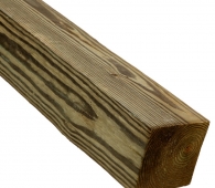 4 inch Treated Square Post