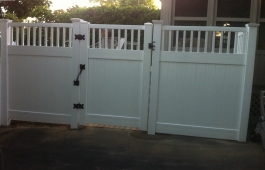 Orlando Capped Fence & Gate