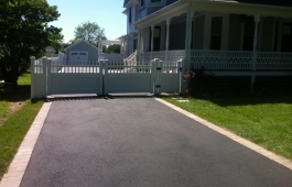 Orlando Double Drive Steel Framed Gate