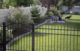 60” Marble Arched Gate